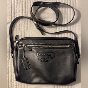 Coach Black Leather Crossbody